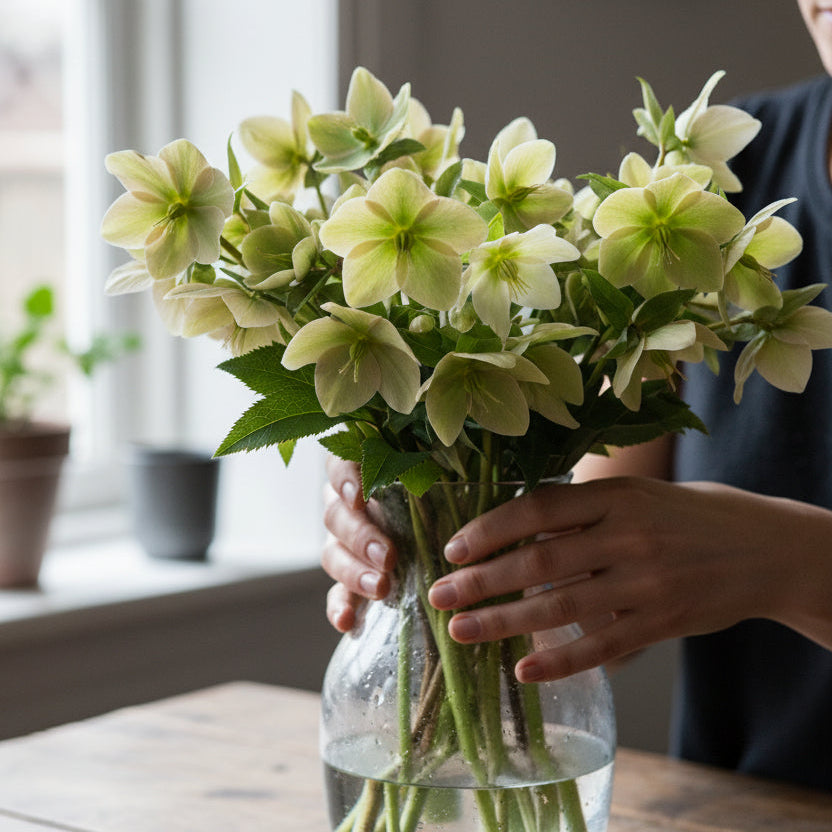 Hellebore Ivory Prince Potted Lenten Rose Plant
