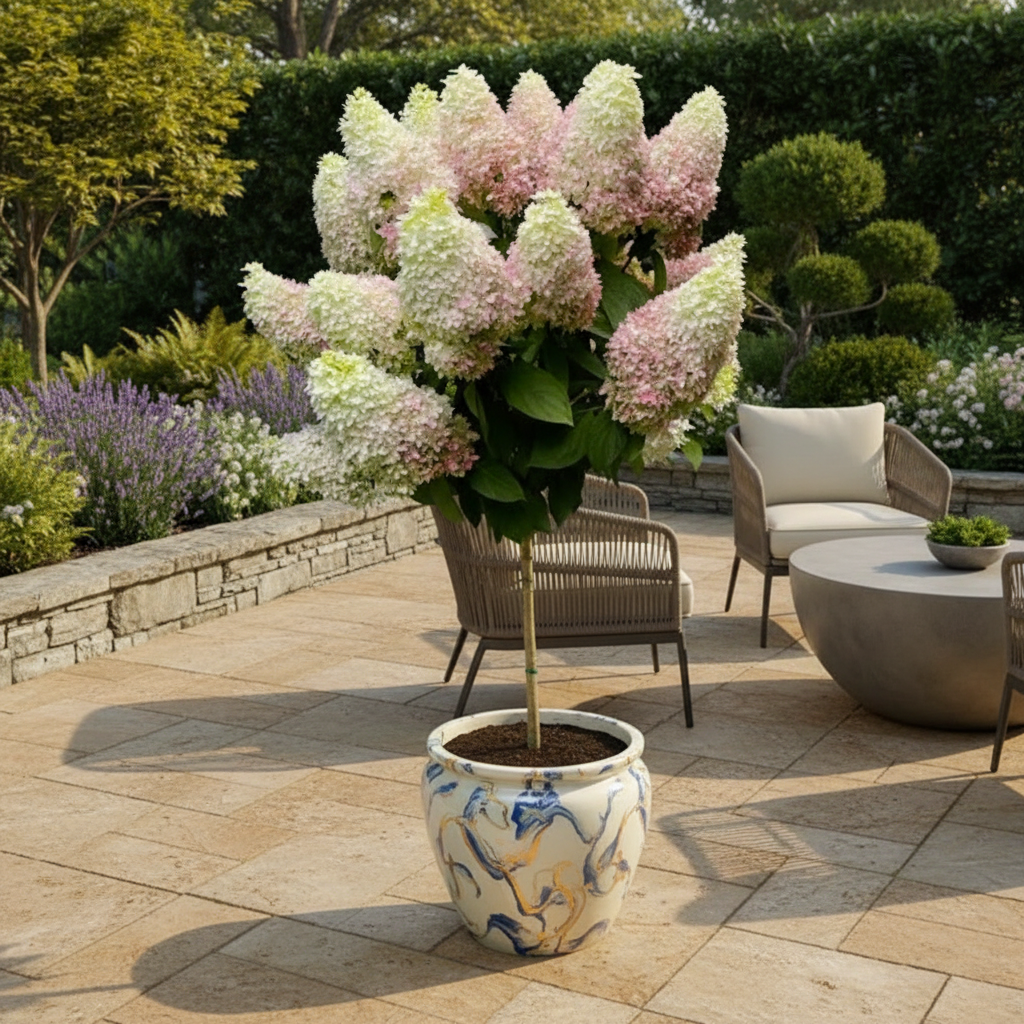 Sweet Starlight™ Potted Panicle Hardy Hydrangea Tree