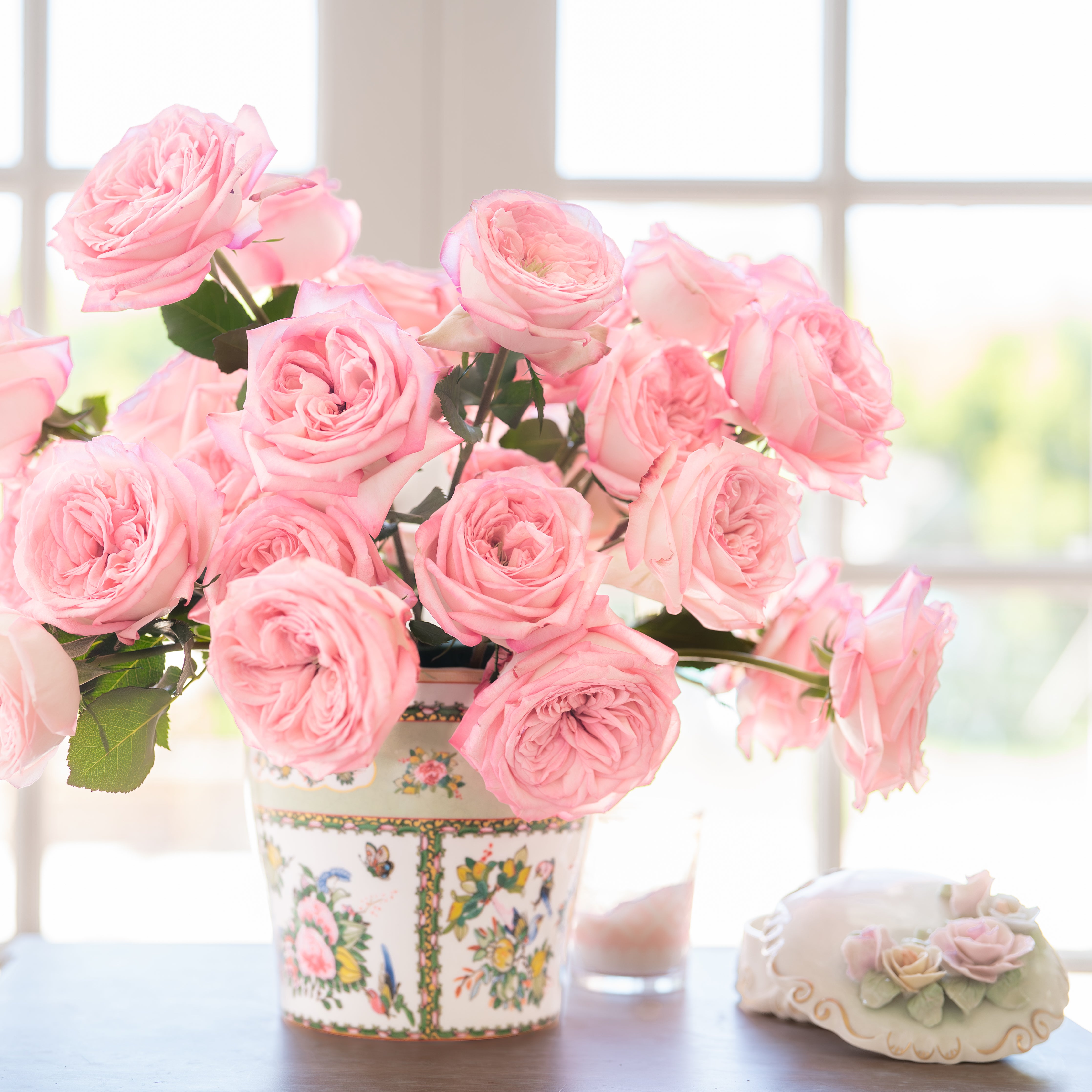 Rosa's Amazing Tea Rose Bouquet | Pink Rose Bouquet | Grace Rose Farm