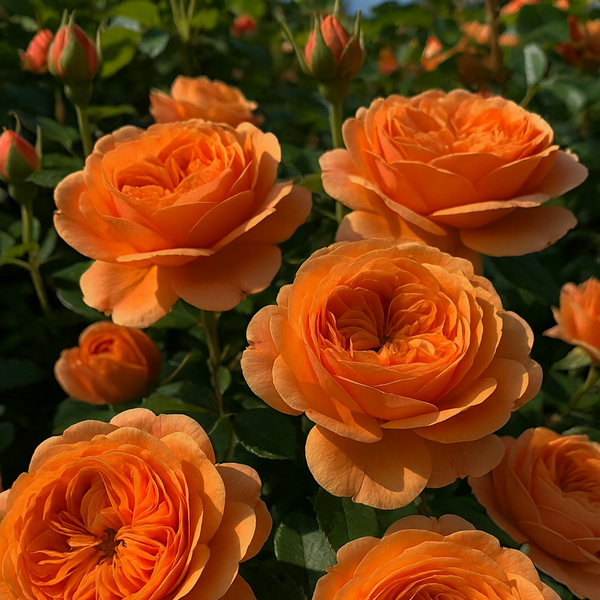 Double Ambre Bare Root Rose Bush