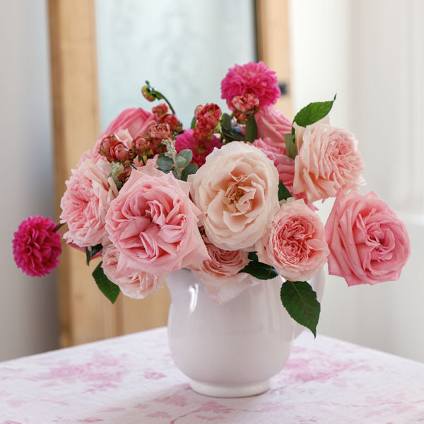 April Bouquet | Spring Garden Rose Bouquet | Grace Rose Farm