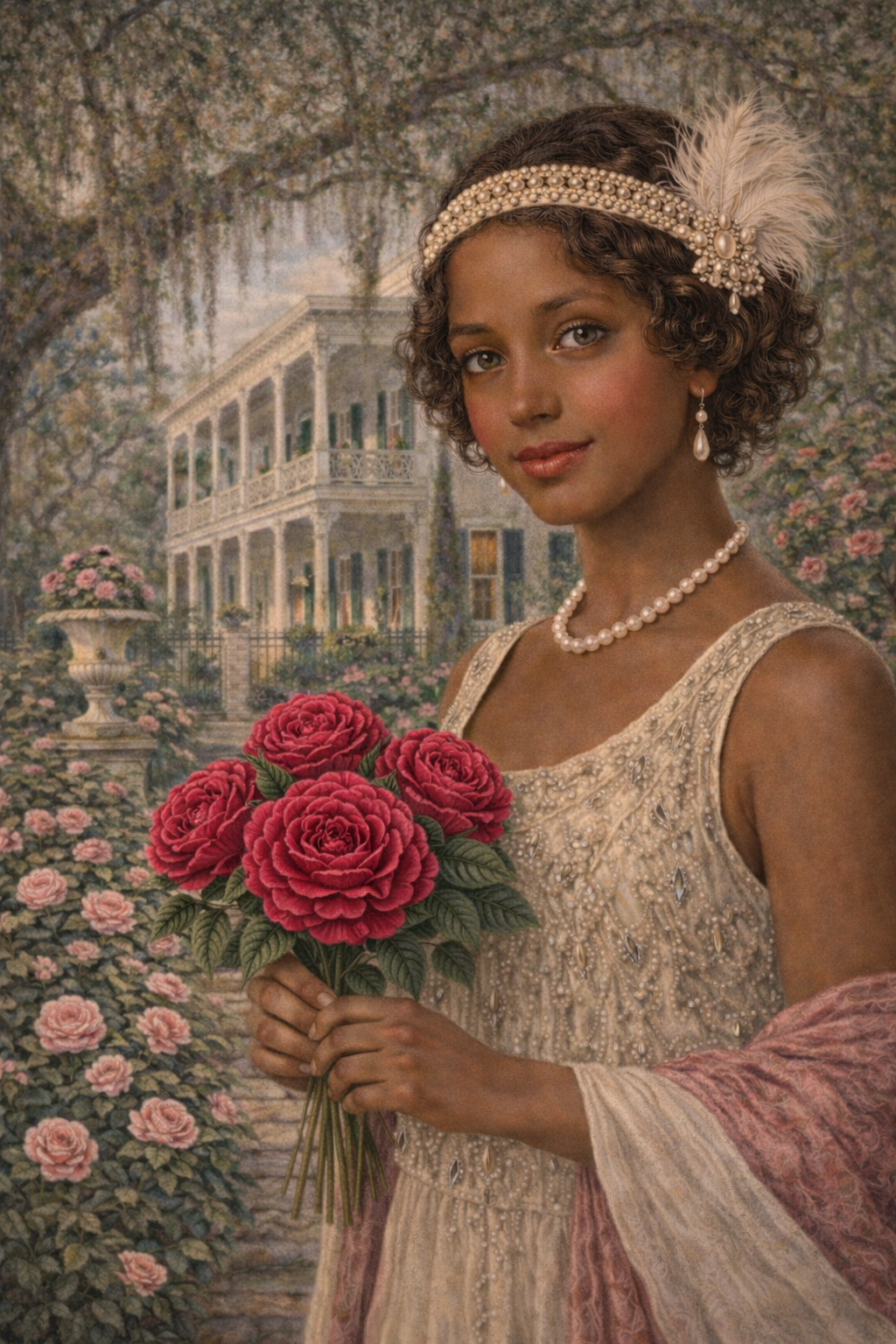 Delphine-Grace™ Potted Rose Bush