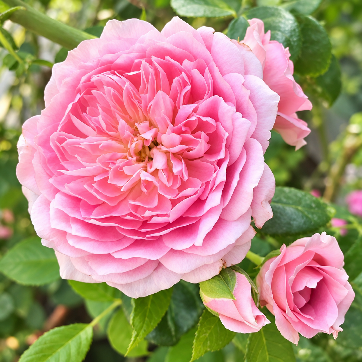 Robe a la Francaise Potted Rose Bush