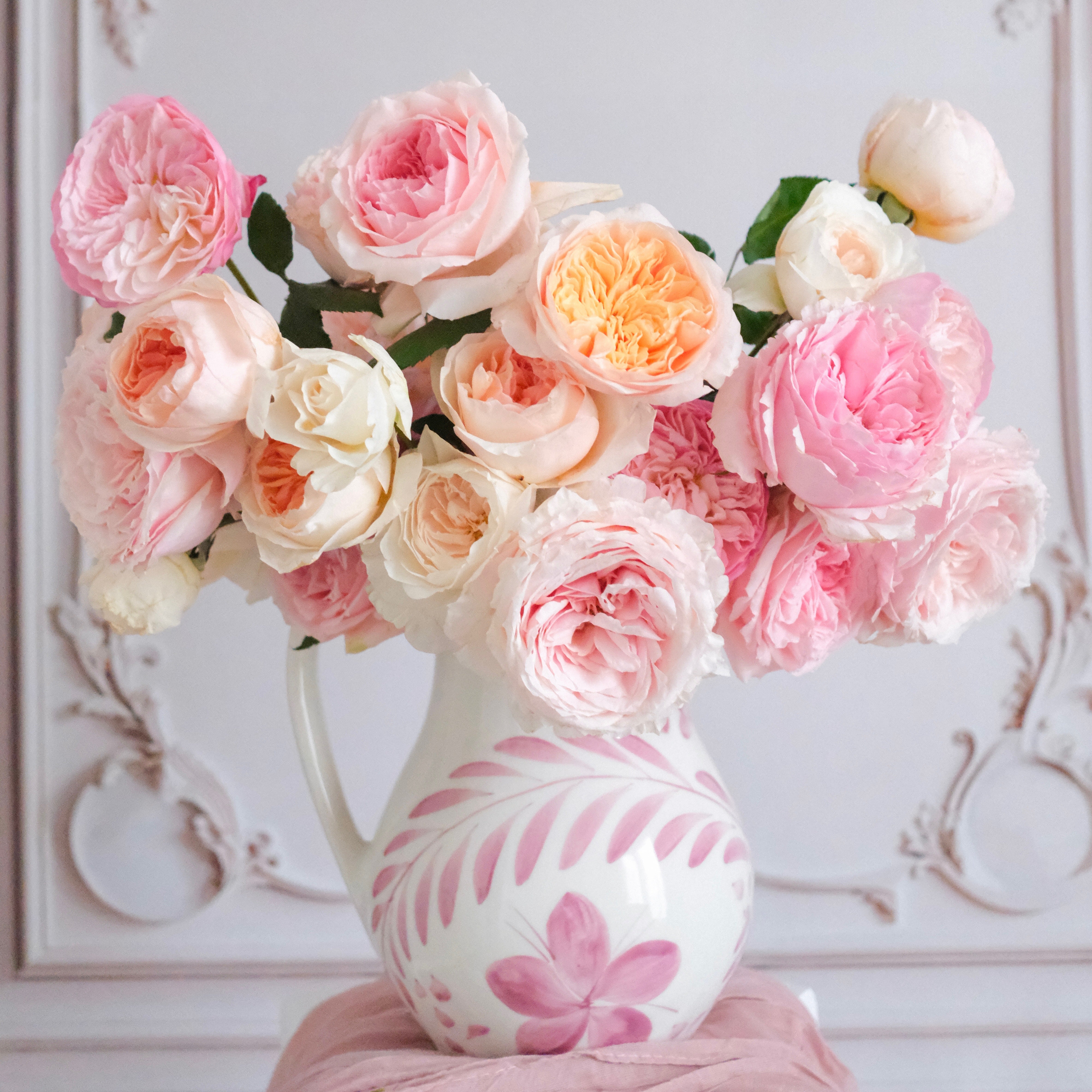 専用ページROSE☆ROSE様 大人可愛いオーダー Grace Rose Signature Pitcher & Roses - Grace Rose Farm