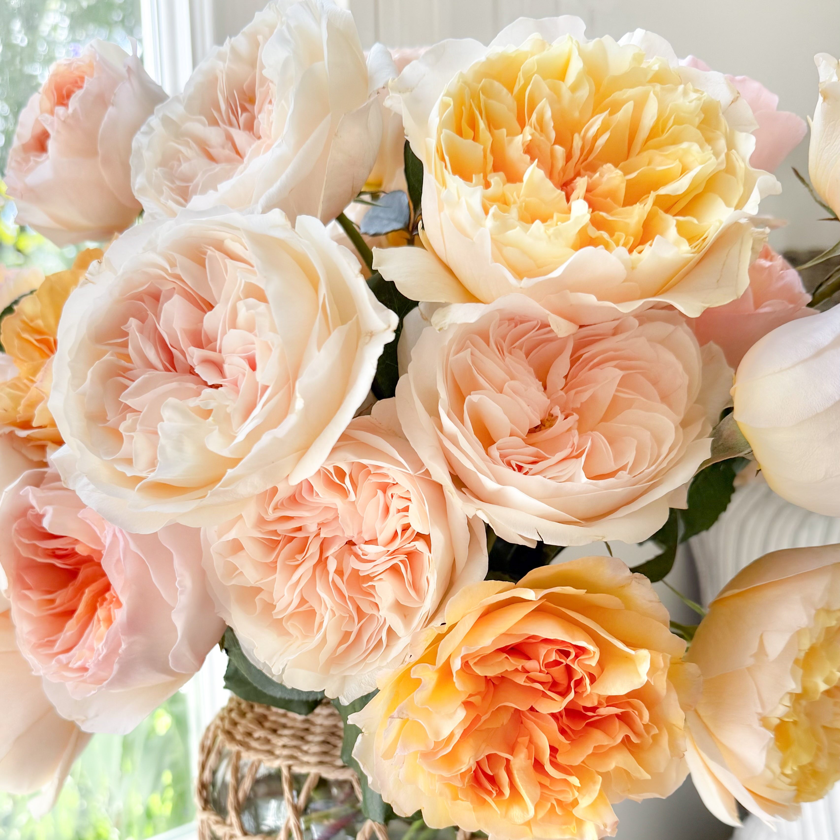 English Jubilance Bouquet | David Austin Rose Bouquet | Grace Rose