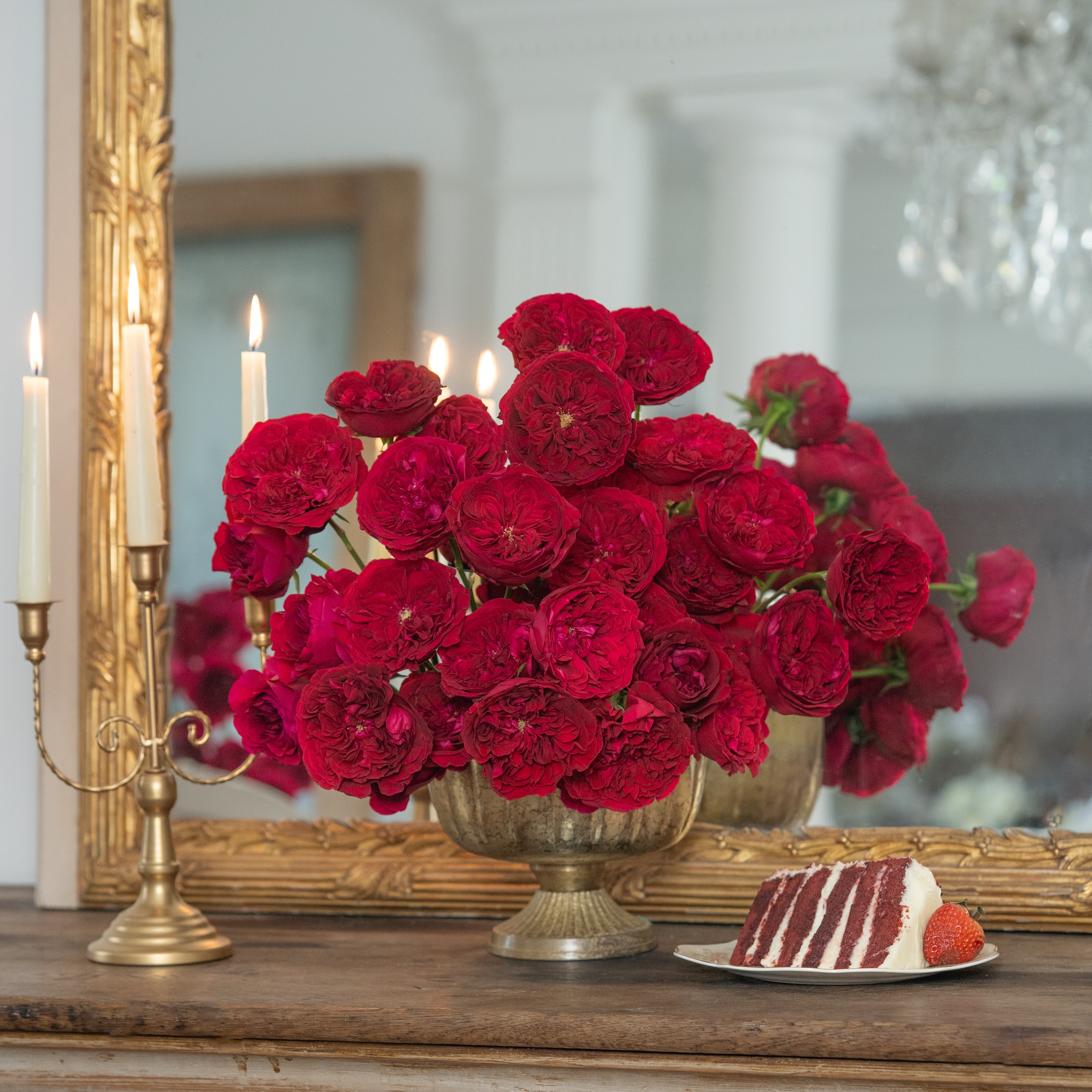 Red Velvet Cupcake Valentine's Day Bouquet