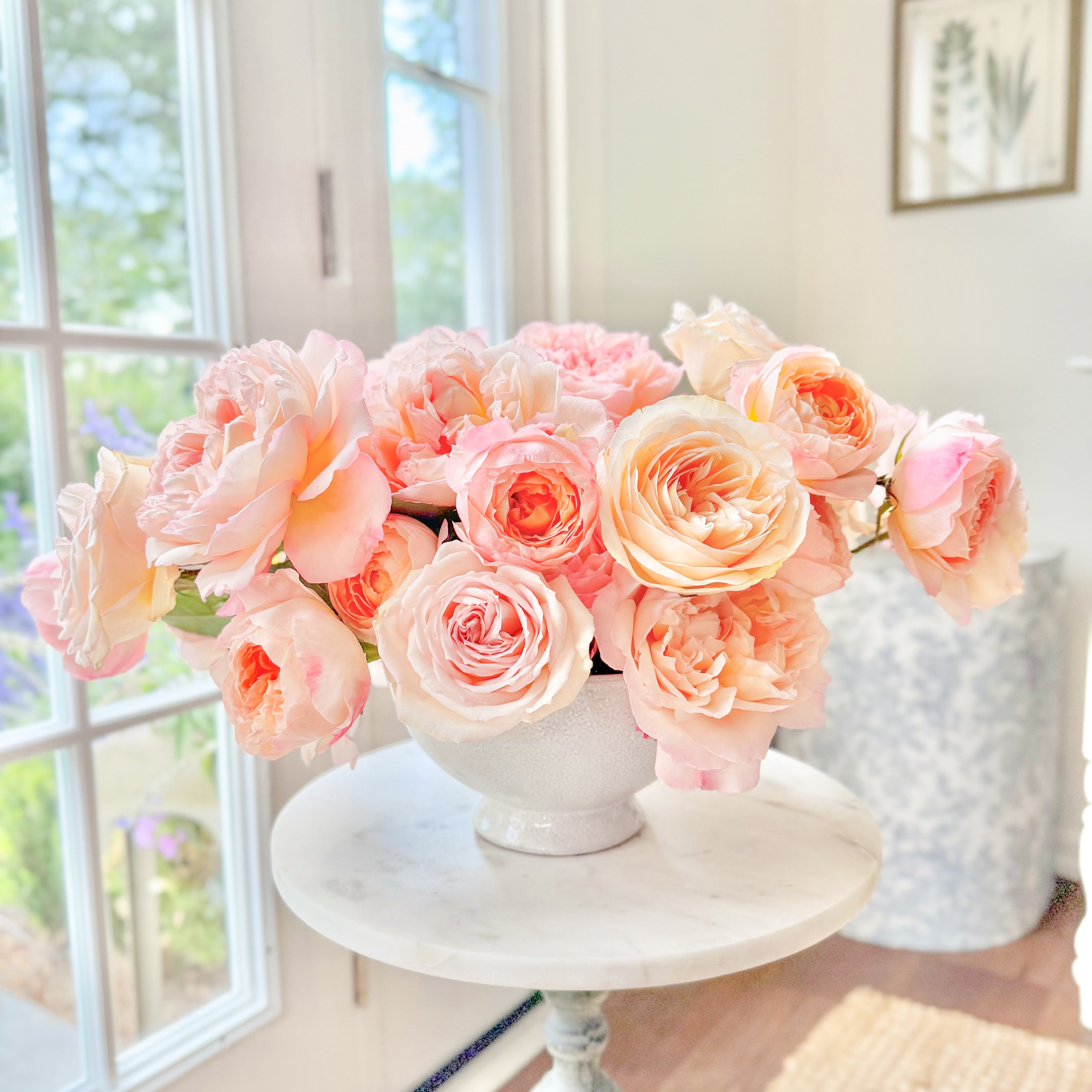 みきブーケ Kiki Bouquet | Garden Rose Bouquet | Grace Rose Farm
