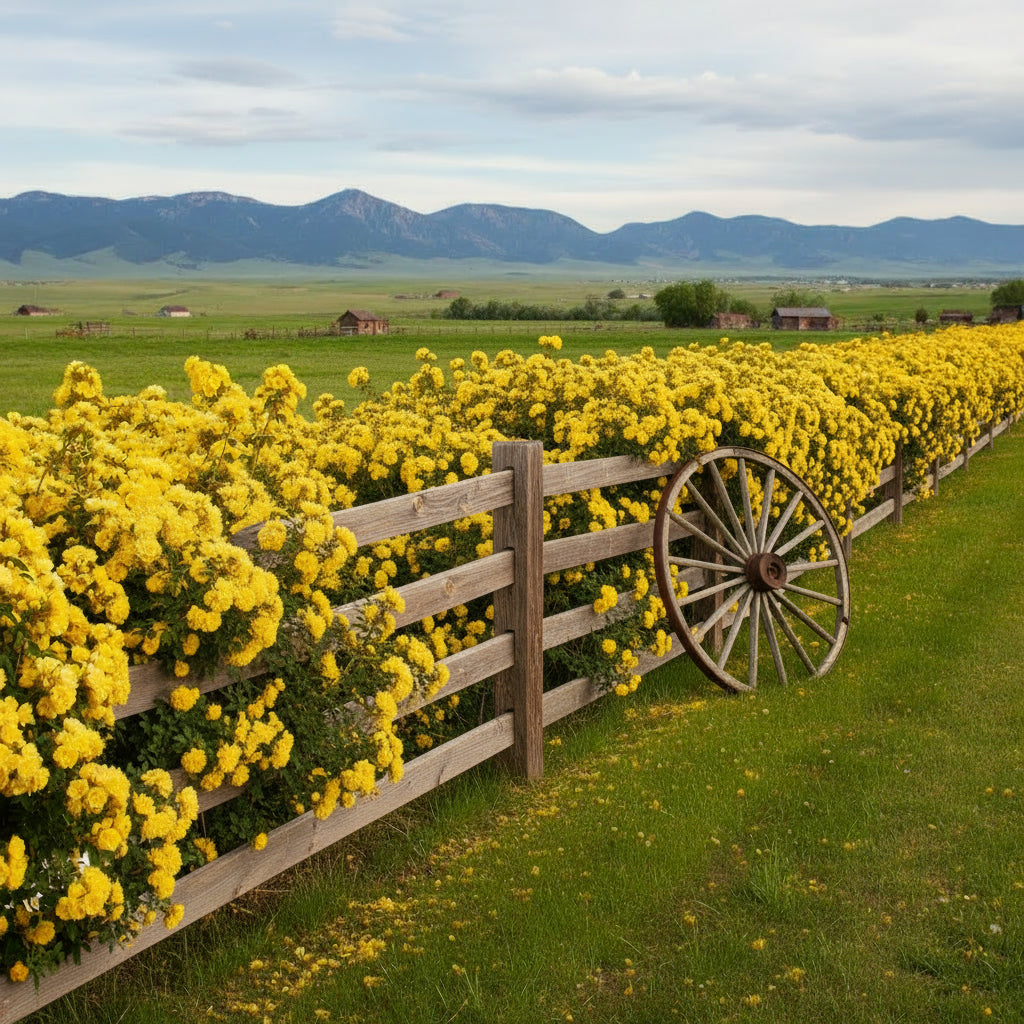 Ribbons of Roses™ Bundles of Bare Root Roses - Persian Yellow - Pack of 10