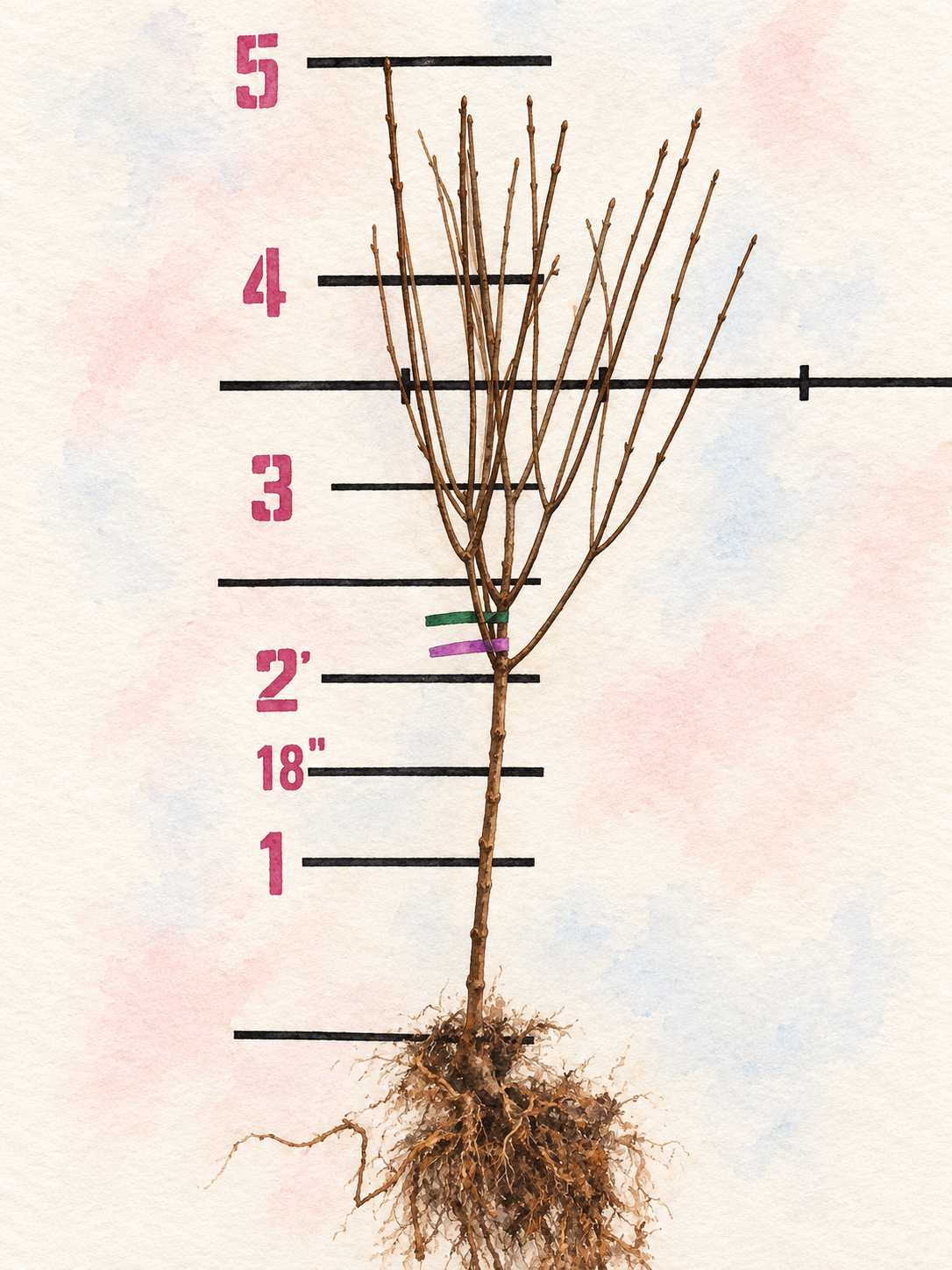 First Editions® Vanilla Strawberry Panicle Hydrangea Bare Root Hydrangea TREE