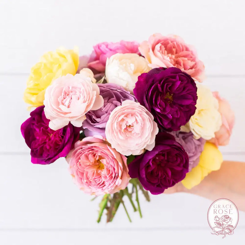 California Grown Rosey Posey Bouquet CUTS