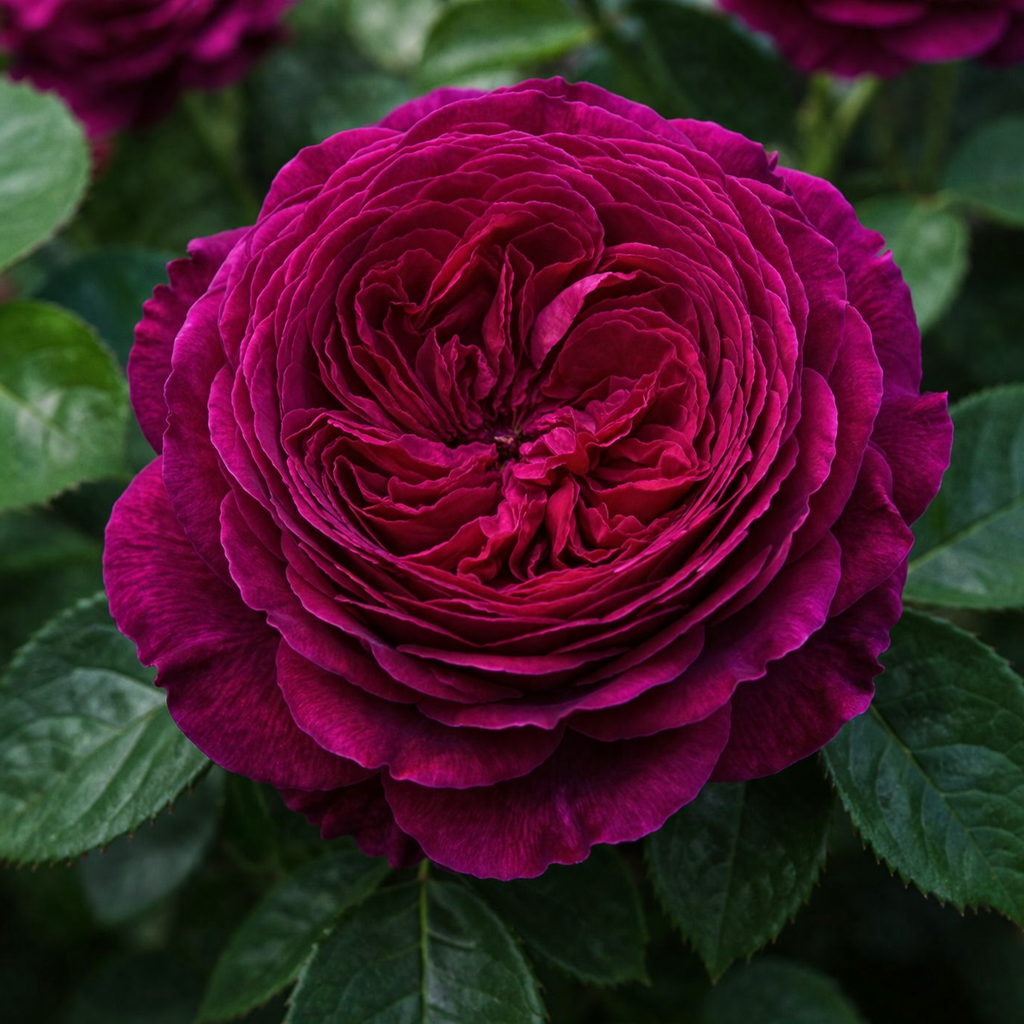 David Austin Falstaff Rose Bush - Thumbnail 4