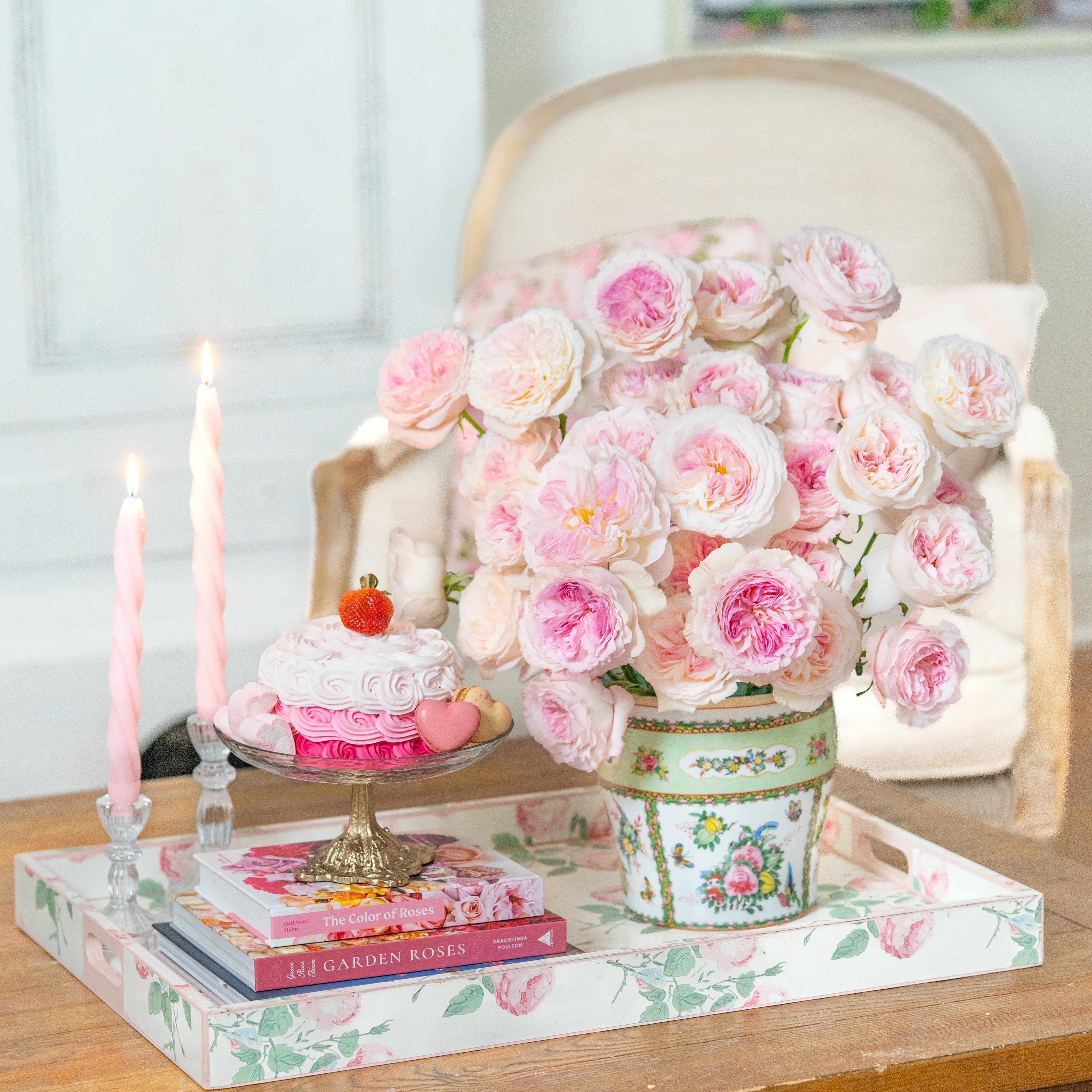 Pink Vanilla Marshmallow Valentine's Day Bouquet