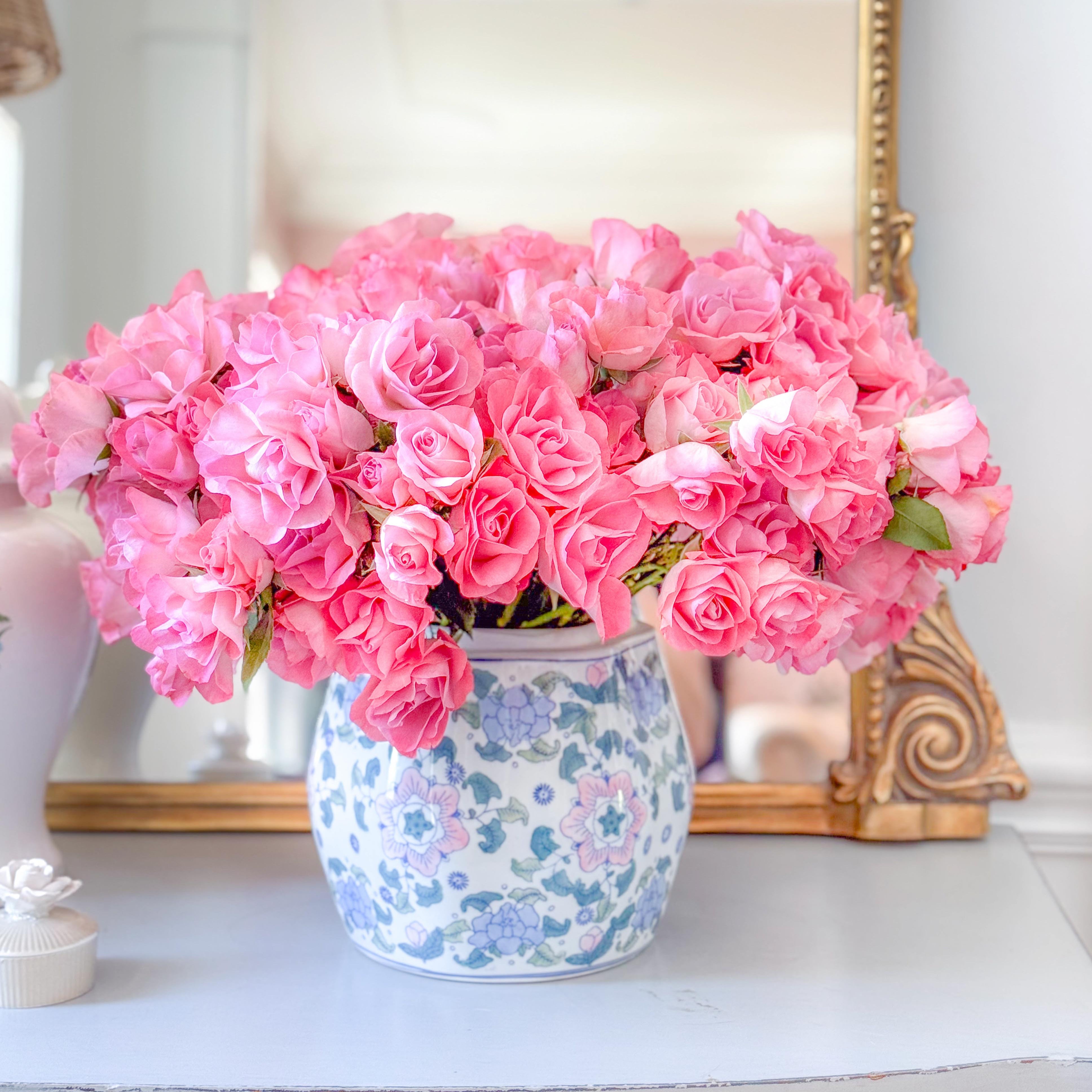Butterfly Spray Rose Bouquet | Peach Spray Roses | Grace Rose Farm